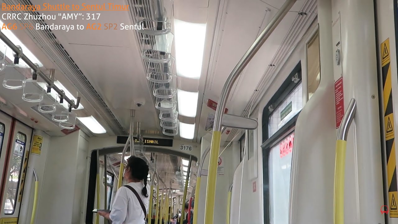 [Special x-over] rapidKL LRT Bandaraya Shuttle from Bandaraya to Sentul ...