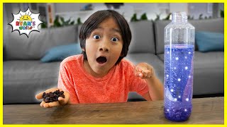 dancing raisins experiments easy diy science experiments for kids