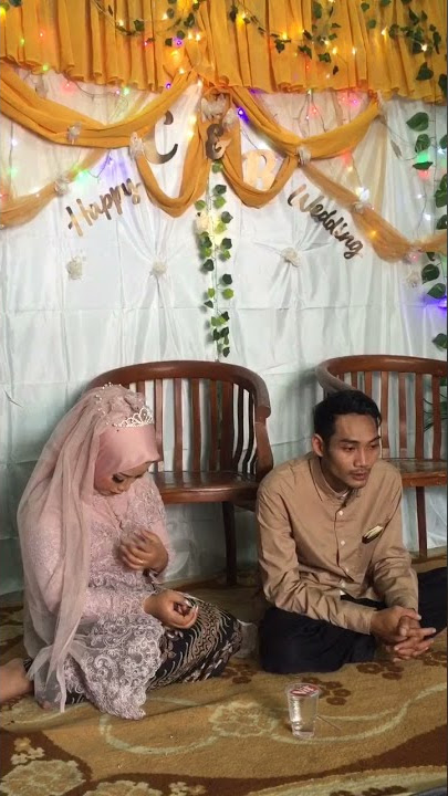 Acara Pernikahan yg Sederhana & Hikmat, SAH‼️ #nikah #shorts