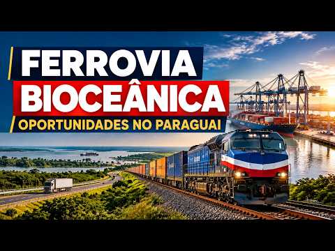 FERROVIA BIOCEÂNICA EM CIUDAD DEL LESTE: AS GRANDES OPORTUNIDADES DE INVESTIMENTO NO PARAGUAI!