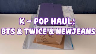 ⋆｡˚ 💌 Kpop haul (ep. 12) | Распаковка к-поп карт: BTS, TWICE, NEWJEANS | Заказ с таобао 🐰