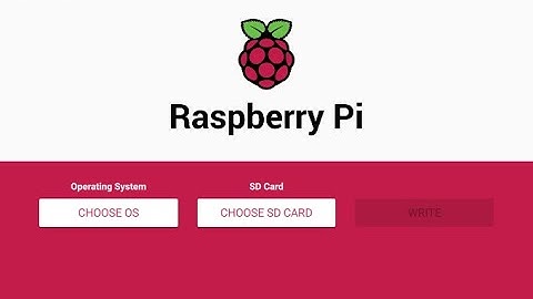 Raspberry Pi Imager - The Official Imager of Raspberry Pi