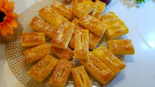 طرز تهیه شیرینی زبان ، شیرینی خوشمزه و پر طرفدار در ۵ دقیقه | SHIRINI ZABAN |PERSIAN SHIRINI ZABAN