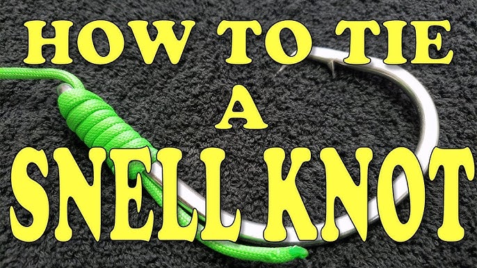 How to snell a hook - Easy, quick and idiot-proof way to snell a fish hook  