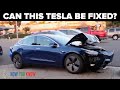 Can This Tesla be Fixed? | In Depth