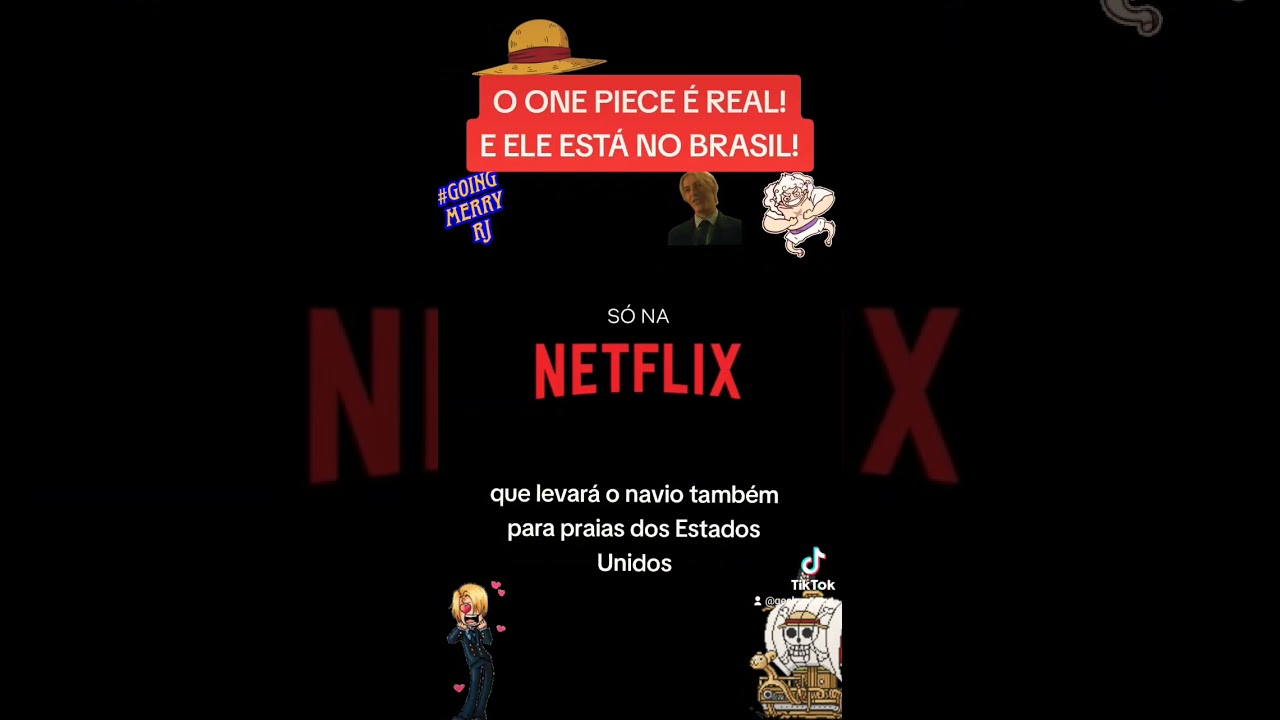 Reportagem do SBT sobre o Going Merry que está em Copacabana, promovendo o  live action da Netflix!, By One Piece Brasil