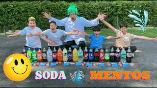Science Experiments for kids Soda & Mentos with Dr. Shnitzel's Wacky Science part 1