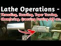 Lathe Machine Operations Turner Fitter Machinist ITI Poly. B.Tech & Mechanical Engineering Trades