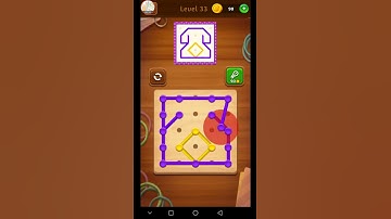 6th Grade Level 33 Solution Line Puzzle Color String Art Walkthrough Gameplay