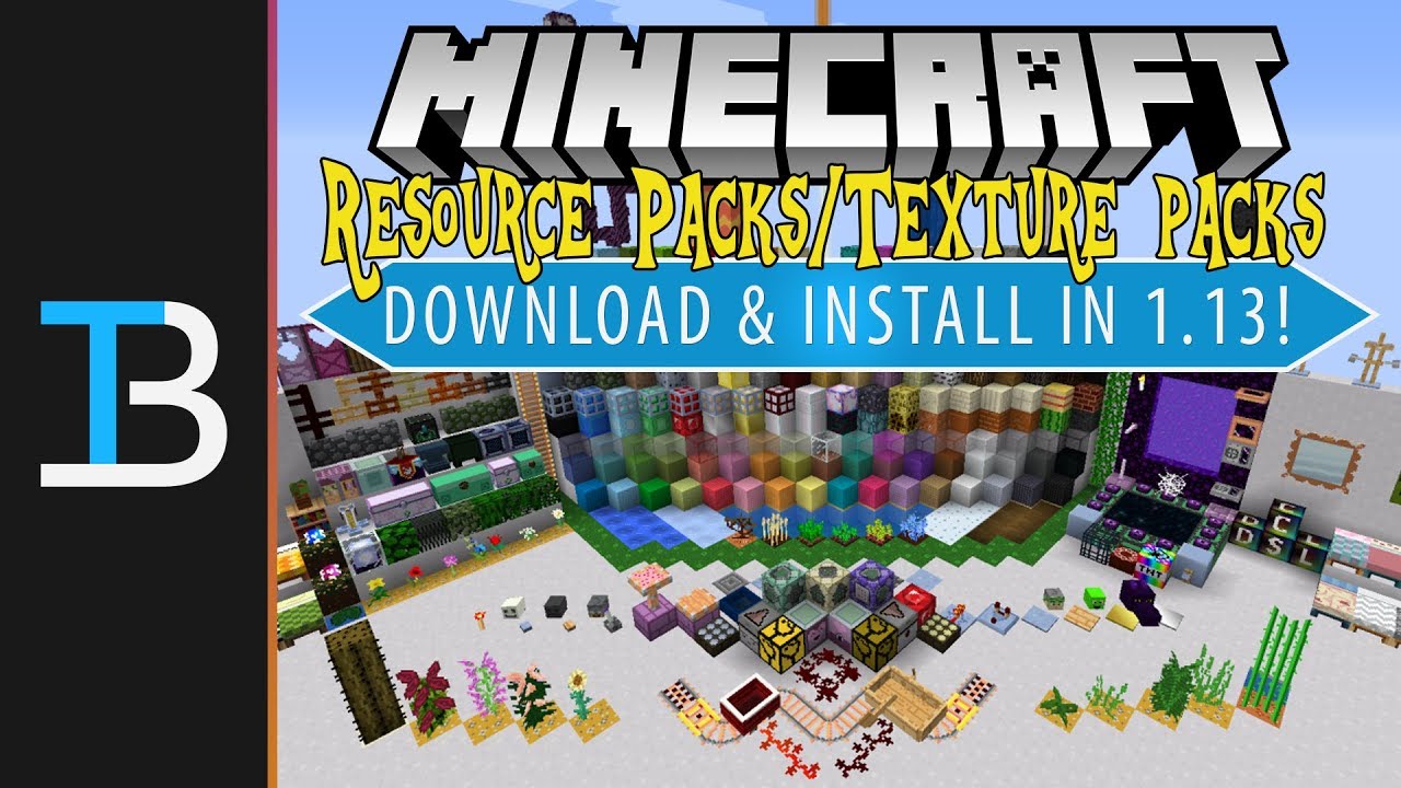 minecraft 1.13 mac downloading texture packs