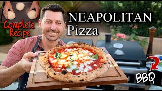How to BBQ Perfect Pizza Neapolitan in The Grill / Full DOUGH Recipe