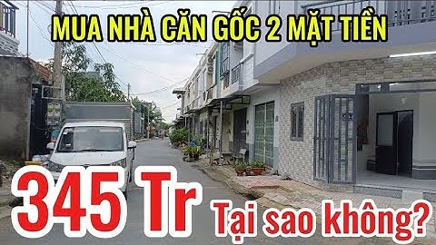Ở Thuê Chi | Mua nhà căn gốc 2 mặt tiền giá 345 triệu tại sao không? Nhà Hóc Môn dưới 500 triệu