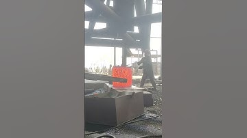 How to perform stamping and drilling of circular iron columns?