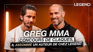 GREG MMA : CONCOURS DE CLAQUES, IL ASSOMME UN AUTEUR DE CHEZ LEGEND