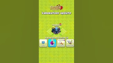 laboratory update, build to max level journey 🎯🔥  #coc #supercell #clashofclans #shorts