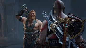 God of War Chapter 8 Ep15 "The Magic Chisel" Part 2 New Game+ Challenge (No Commentary)