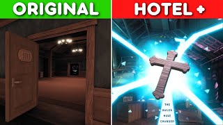 Original vs NEW HOTEL+ Update Official Doors Trailers Comparison