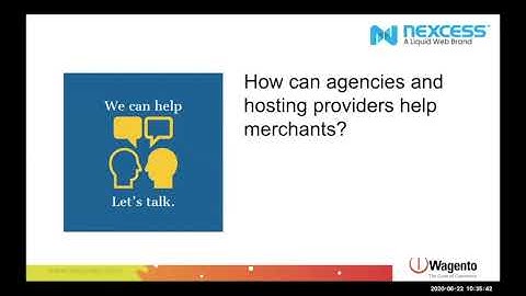 Webinar with Nexcess | Agencies + Hosting Providers Helping Merchants