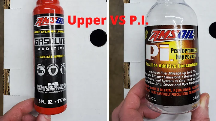 AMSOIL P.I vs upper cylinder lubricant, carbon build up control, injectors cleaner. fuel additives