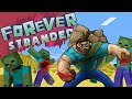 KARANLIKTAKİ KÖTÜLÜKLER!! | Minecraft Forever Stranded #4