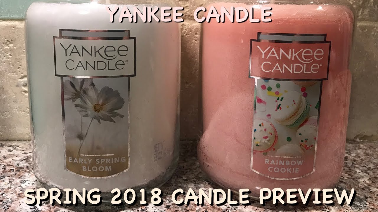 Yankee Candle Spring 2018 Preview - YouTube