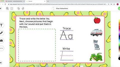 How to do assigned activities in Seesaw