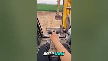 How to operate an excavator