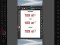 Create Square Meter (m²) &amp; Cubic Meter (m³) in Illustrator 2026 #illustrator #tutorial