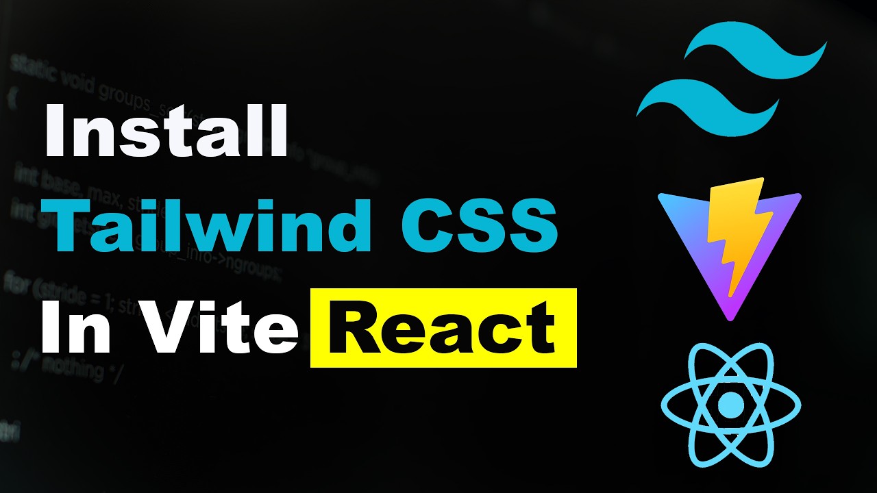 How to Install Tailwind CSS in Vite React JS 2026 | How to Setup ...