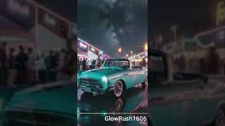 80s 90s Sax Dance Mix 🎷 Vintage Car Night Drive #shorts