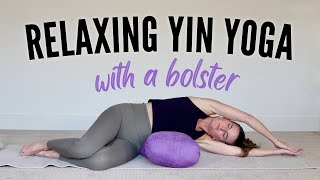 Relaxing Yin Yoga With A Bolster {35 Minutes} || Devi Daly Yoga