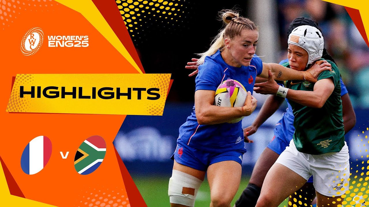 France FLYING 🚀 | France v South Africa | Rugby World Cup 2025 ...