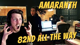 AMARANTHE - 82nd All The Way [REACTION]