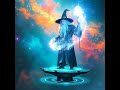 Wizard casting pure magic #animation #ai #fantasy