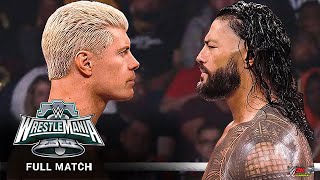 Roman Reigns vs. Cody Rhodes: WrestleMania XL Saturday - Ladder Match