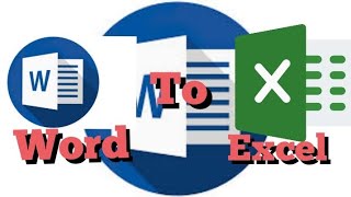 How to convert word to excel online for free