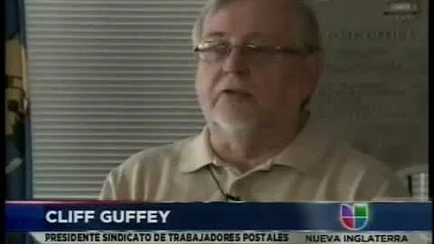 APWU President Cliff Guffey on Univision, Aug. 12 ...