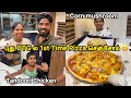 புது OTG ல 1st Time Pizza செஞ்சோம் 😋| Tandoori &Corn mushroom pizza |Sangeetha Vinoth #pizzacooking