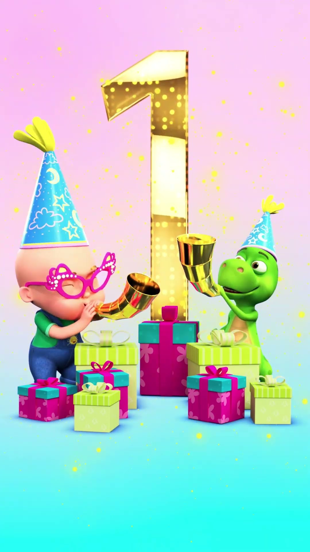 Countdown to 2024 with Johny and Zigaloo - Happy New Year 2024 #happyNewYear2024 #2024 #loolookids