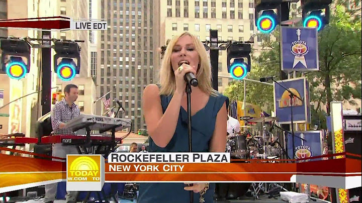 Pocketful of Sunshine Live version - Live performance video thumbnail