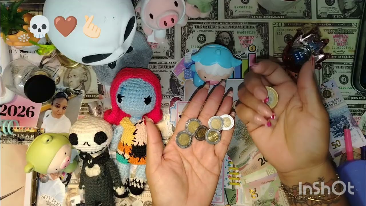 Ahorros divertidos en libritos! 💀🤎🫰🏻💵