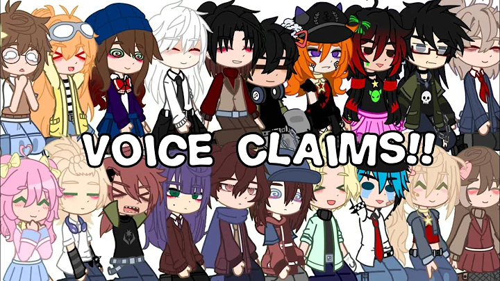 Voice claims for my ocs! | Gacha Life/Gacha Club (yes ik nobody uses it anymore)