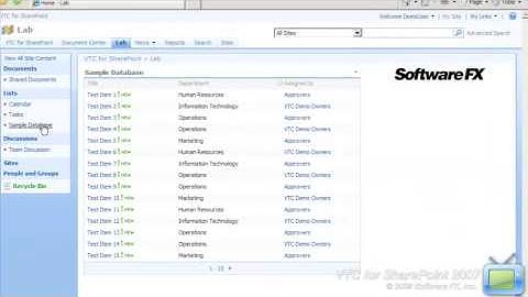 SharePoint 2007 Training Video: Personalize a SharePoint Page or View