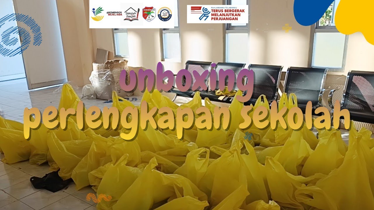 yey ada yang baru nih perlengkapan baru sekolah rakyat touna