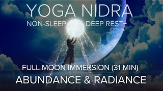 Yoga Nidra: Full Moon Immersion for Abundance & Radiance (31 mins)