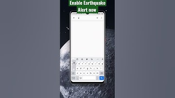 How to Enable Earthquake Alert #Earthquake #techvideos #viral #shorts
