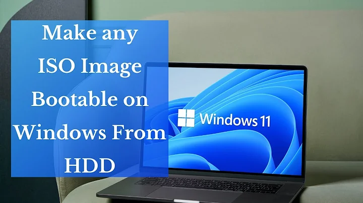 Make Any ISO Image Bootable From HDD