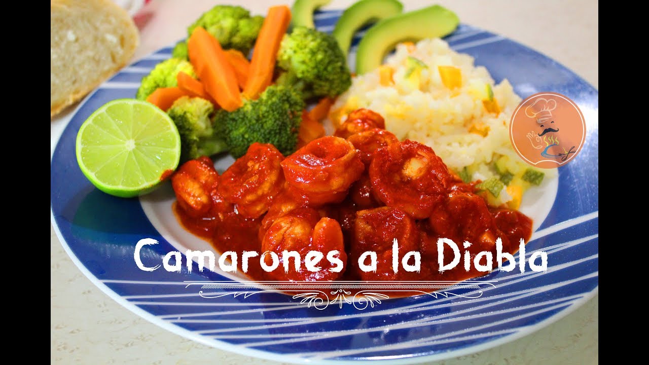 Como Hacer Camarones A La Diabla Youtube Camarones A La Diabla Receta Camarones Comida