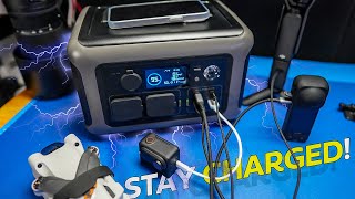 Allpowers R600 & SP029 Solar Kit - Perfect for Camping, Boating, Fishing or VanLife!