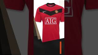Manchester United Evolutions Jersey 1996-2023